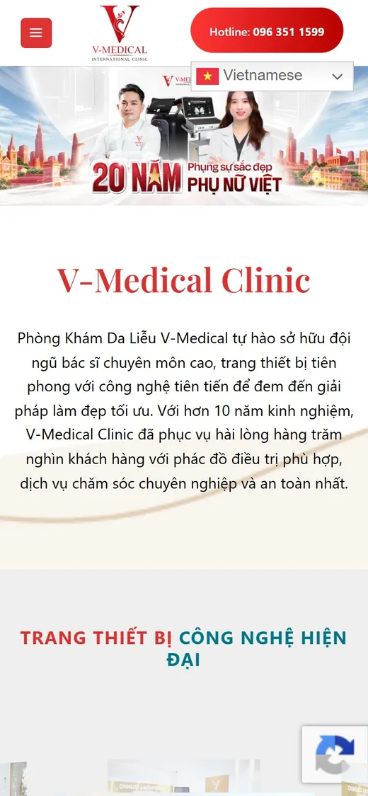 V-Medical Clinic on mobile: About the clinic